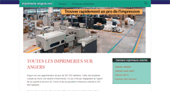 Desktop Screenshot of imprimerie-angers.net